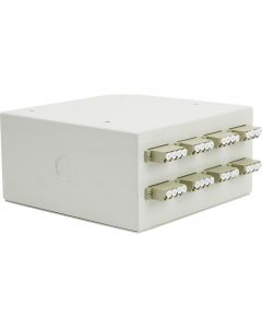 8-PORT LC QUAD 32C MM LOADED