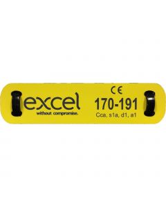 LOOM LABEL-10X50MM WT/BK