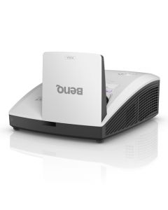 BenQ MW855UST+ data projector Ultra short throw projector 3500 ANSI lumens DLP WXGA (1280x800) 3D Black, White