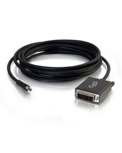 C2G 3m Mini DisplayPort to Single Link DVI-D Adapter Cable M/M - Mini DP to DVI - Black