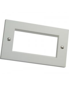 EXCEL DOUBLE GANG FLAT F/PLATE