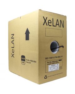 CAT6 U/UTP FCA 305M BX BK