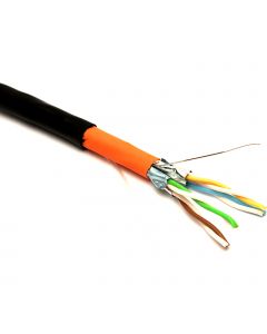 CAT6A U/FTP EXT FCA 500 M BK