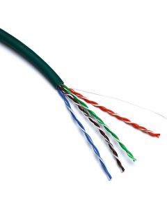 EXL C5E U/UTP P/CABLE 305M GN