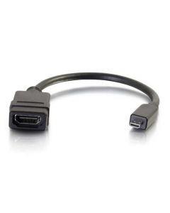 C2G 80510 HDMI cable 0.2 m Micro-HDMI Black