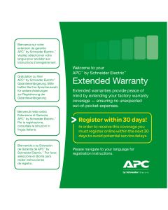 APC WBEXTWAR1YR-AC-02