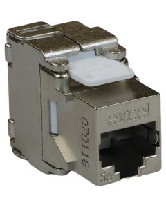 EXL C5E SCRN T/LESS JACK-BFLY