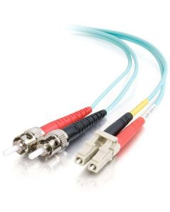 C2G 85548 fibre optic cable 30 m LC ST OFNR Turquoise