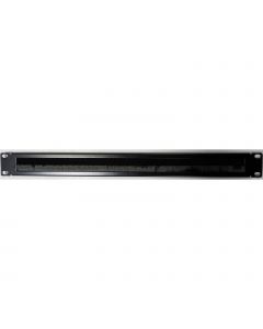 EXL 1U DOUBLE BRUSH STRIP BK