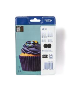 Brother Supplies LC123BKBP2DR