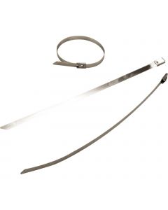 STEEL CABLE TIE 250MM,100 PK