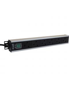 EXCEL POWER STRIP 6WY VERTICAL