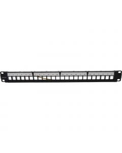 XL 1U 24P SCR UNL K/S PNL