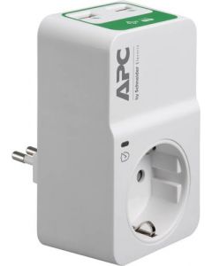 APC PM1WU2-IT surge protector White 1 AC outlet(s) 230 V