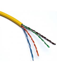 EXL C5E U/UTP P/CABLE 305M YW