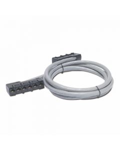 APC 43ft Cat5e UTP, 6x RJ-45 - 6x RJ-45 networking cable Grey 13.11 m U/UTP (UTP)
