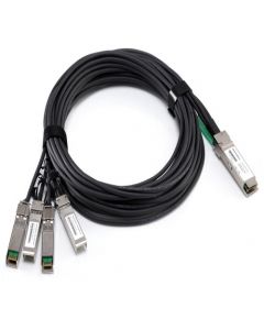 DELL 470-AAXG fibre optic cable 3 m QSFP+ 4x SFP+ Black