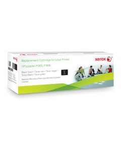 Xerox Black toner cartridge. Equivalent to HP CB435A. Compatible with HP LaserJet P1002/P1003/P1004/P1005/P1006/P1009