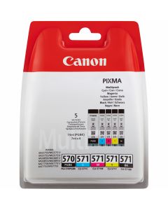 Canon PGI-570BK / CLI-571 BK/C/M/Y Ink Cartridge Multipack