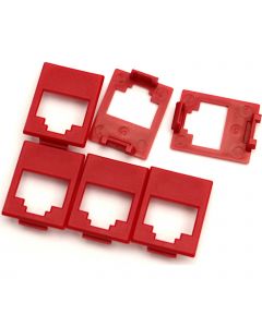 RED PORT INSERTS 100-775 PK6