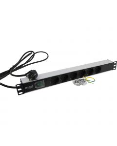 EXL PDU 6 SCHUKO SOCKET SWITCH