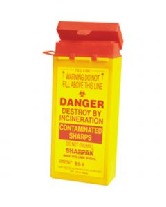 FIBRE OPTIC DISPOSAL BIN 600ML