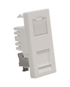 EXL CAT6A SCREENED MODULE WHT