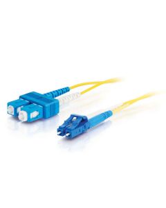 C2G 85590 fibre optic cable 7 m LC SC OFNR Yellow