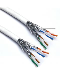 CAT6A S/FTP DCA 2X 500M RL WH