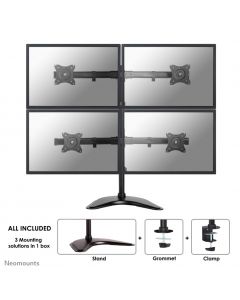 NEOMOUNTS NM-D335D4BLACK