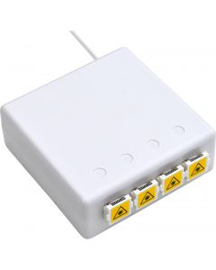 FTTH 4F SCA OUTLET WITH 30M