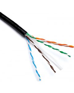 CAT6 U/UTP EXT FCA 305M BX BK