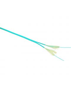 OM3 DUPLEX ZIPCORD CABLE AQUA
