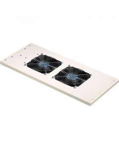 ROOF MNT FAN TRAY 2W SCHUKO BK