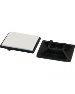 S/A CABLE TIE BASE 28X28MM BK