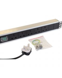 EXCEL POWER STRIP 5 WY HORIZ