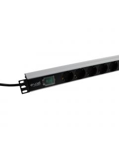 EXL PDU 8 SCHUKO SOCKET SWITCH