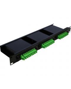 LGX 1U X 3 MODULE PANEL EMPTY