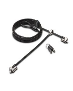 Kensington MicroSaver® 2.0 Keyed Twin Laptop Lock — Like Keyed